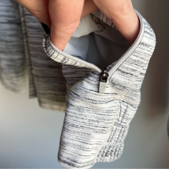 Lululemon Think Fast Hoodie Space Dye - Size 6 - Picture 6 of 10